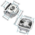 Motorcycle Cylinder Head Factory - 4 Valve for GY6 150CC ATV Quad