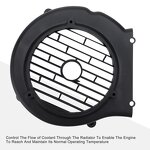 Motorcycle Radiator Fan Cover Supplier - Cubierta for GY6 125-150cc ATV