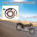 Generator Magneto Stator Supplier - Coil for GN250E TU250 1996-2016