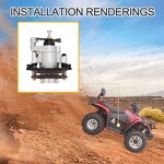 Motorcycle Brake Caliper Factory - Rear Hydraulic Master for Econelo 1500