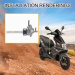 Motorcycle Fuel Pump Valve Factory - Negative Pressure Switch 14mm