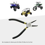 Circlip Plier Supplier - 90 Degree Tip Internal Bent for Motorcycle