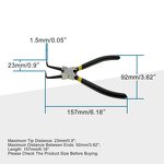 Circlip Plier Supplier - 90 Degree Tip Internal Bent for Motorcycle