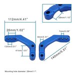 Motorcycle Hand Guard Bracket Factory - Universal for 28mm Handlebar