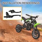 Motorcycle Brake Handlebar Lever Supplier - 22mm for KLX SSR TTR CRF50