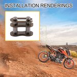Motorcycle Chain Master Link Supplier - 25H for ATV Scooter Dirt Pit Bike