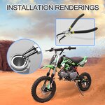 Circlip Plier Supplier - 90 Degree Tip Internal Bent for Motorcycle