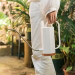 Watering Can Manufacturer - OEM/ODM Custom 1.2l Stainless Steel Long Spout