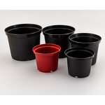 Gallon Flower Pot Manufacturer - OEM/ODM Custom 1 Gallon Black Plastic Plant