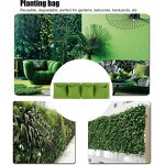 Hanging Planter Bag Manufacturer - OEM/ODM Custom 4pcs 4 Pocket Felt Grow Bag