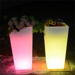 Solar Planter Manufacturer - OEM/ODM Custom Glowing Outdoor Garden LED Pot
