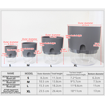 Flower Pot Manufacturer - OEM/ODM Custom Resin Green Plant Outdoor Balcony