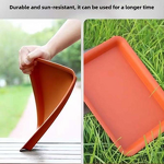 Seedling Flower Pot Manufacturer - OEM/ODM Custom Black Square Plastic Thickened