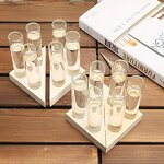 Hydroponic Vase Manufacturer - OEM/ODM Custom Wooden Frame Transparent Bottle