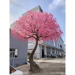 Artificial Cherry Tree Manufacturer - OEM/ODM Custom Huge Fiberglass Bend Trunk