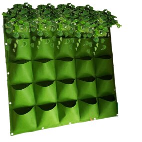 Grow Bag Manufacturer - OEM/ODM Custom 49 Pockets Non Woven Felt Hanging