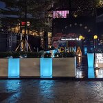 Flower Pot Manufacturer - OEM/ODM Custom White Stand Small Square Planter