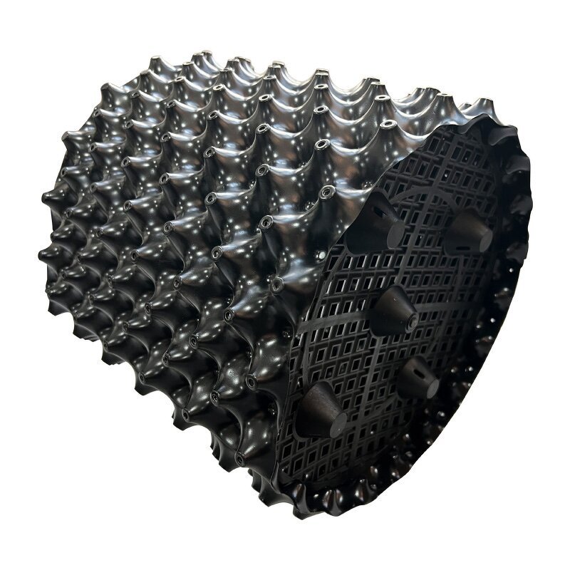 Seedling Cup Manufacturer - OEM/ODM Custom Navel Orange Rectangular Black