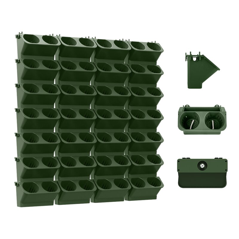 Hanging Flower Pot Manufacturer - OEM/ODM Custom Vertical Wall Plastic Planter