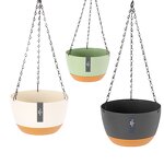 Hanging Flower Pot Manufacturer - OEM/ODM Custom White Dark Gray Elegant