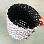 Seedling Cup Manufacturer - OEM/ODM Custom Navel Orange Rectangular Black