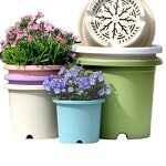 Planter Pot Manufacturer - OEM/ODM Custom Round Plastic Nordic with Root