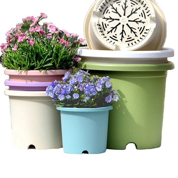 Planter Pot Manufacturer - OEM/ODM Custom Round Plastic Nordic with Root