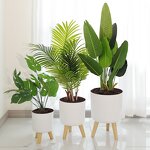 Self Watering Pot Manufacturer - OEM/ODM Custom Cylindrical with Water Gauge