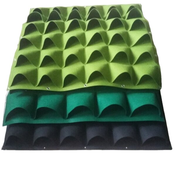 Hanging Garden Bag Manufacturer - OEM/ODM Custom 15 Pockets Vertical Felt