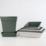 Water Pot Tray Manufacturer - OEM/ODM Custom Thickened PP Resin Square
