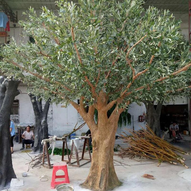 Artificial Olive Tree Manufacturer - OEM/ODM Custom Large Outdoor Fiberglass