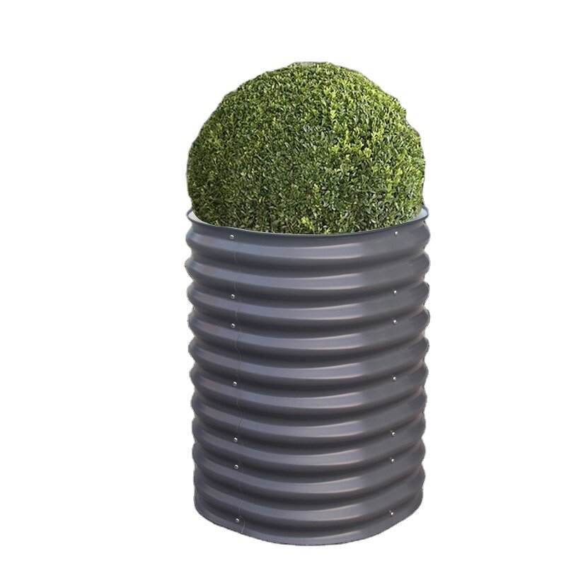 Raised Garden Bed Manufacturer - OEM/ODM Custom Galvanized Oval Planter Box