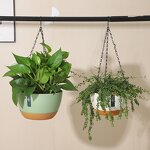 Hanging Flower Pot Manufacturer - OEM/ODM Custom White Dark Gray Elegant