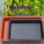 Seedling Flower Pot Manufacturer - OEM/ODM Custom Black Square Plastic Thickened