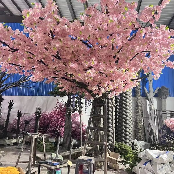 Artificial Cherry Tree Manufacturer - OEM/ODM Custom Shaped Large Faux Material