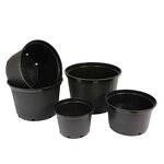 Nursery Plant Pot Manufacturer - OEM/ODM Custom Round Black Plastic 1-20 Gallon