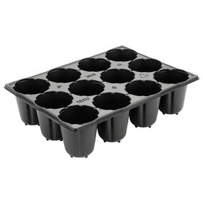 Seed Starter Tray Manufacturer - OEM/ODM Custom 12 Cells PS Nursery Planting