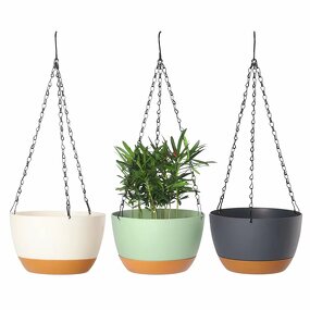 Hanging Flower Pot Manufacturer - OEM/ODM Custom 3 Sizes Minimalist Self