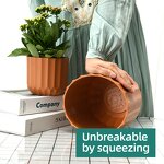 Flower Pot Manufacturer - OEM/ODM Custom Geometric Chinese Antique Plastic