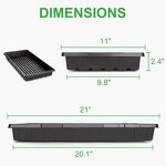 Seed Sprouter Tray Manufacturer - OEM/ODM Custom 1020 Plastic Without Hole
