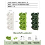 Vertical Garden Wall Pot Manufacturer - OEM/ODM Custom Garden Home Decoration