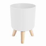 Self Watering Pot Manufacturer - OEM/ODM Custom Cylindrical with Water Gauge