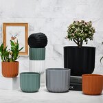 Flower Pot Manufacturer - OEM/ODM Custom Geometric Chinese Antique Plastic