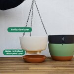 Hanging Flower Pot Manufacturer - OEM/ODM Custom White Dark Gray Elegant