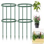 Flower Support Stake Manufacturer - OEM/ODM Custom Steel Single Stem Garden