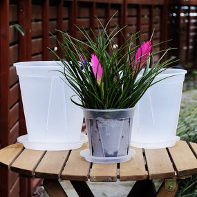 Garden Pot Manufacturer - OEM/ODM Custom Beautiful Plastic Decorative