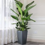 Plastic Pot Manufacturer - OEM/ODM Custom Nordic Style Matte Texture Bird