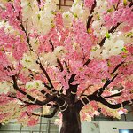 Artificial Cherry Tree Manufacturer - OEM/ODM Custom White Sakura Wedding Tree