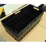 Seedling Tray Manufacturer - OEM/ODM Custom Black Polyethylene Hydroponic