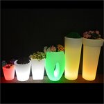Solar Planter Manufacturer - OEM/ODM Custom Glowing Outdoor Garden LED Pot